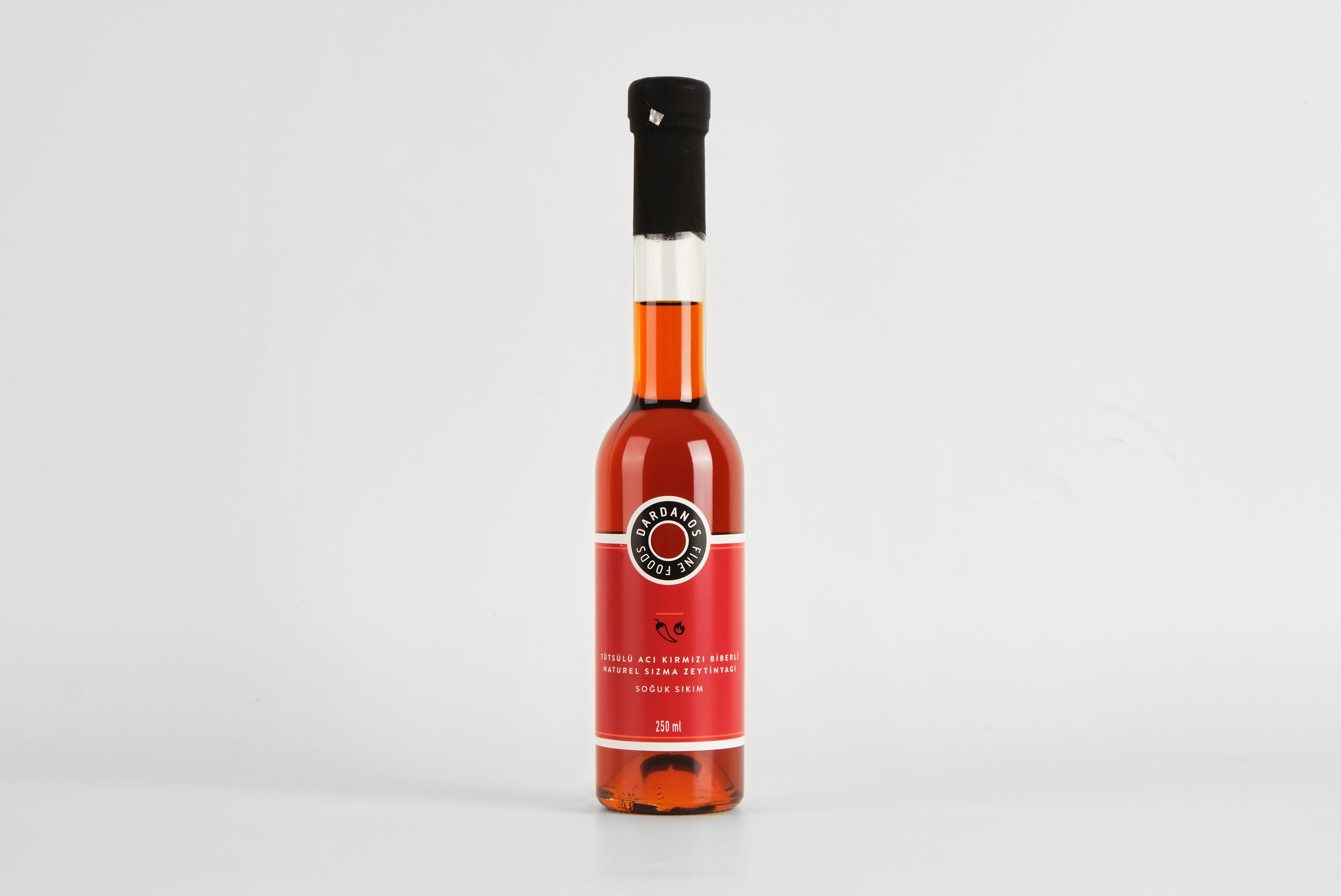 Tütsülenmiş Acı Biberli Naturel Sızma Zeytinyağı 250 ml