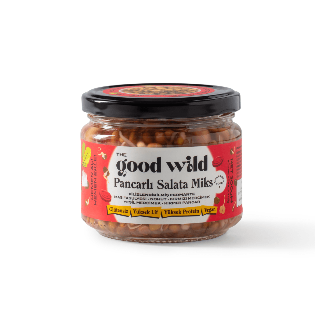 Filizlendirilmiş Fermante Salata Miks Pancarlı 300 g