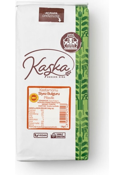 Kastamonu Siyez Pilavlık Bulgur 1 kg