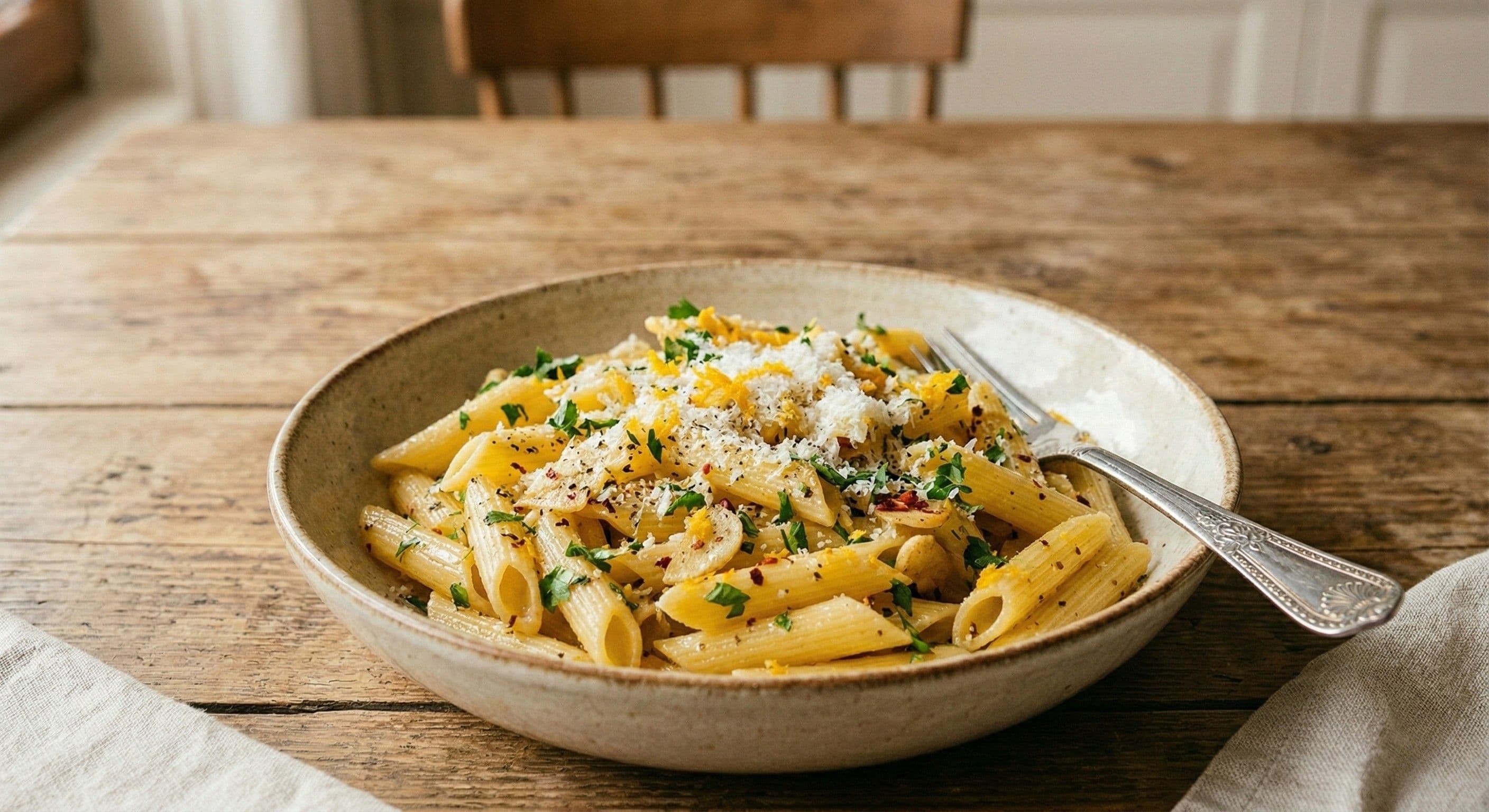 Penne Aglio Olio