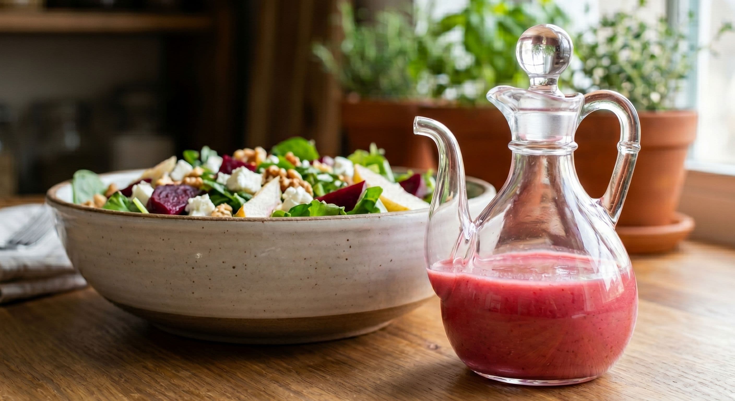 Kızılcık Sirkeli Vinaigrette Sos