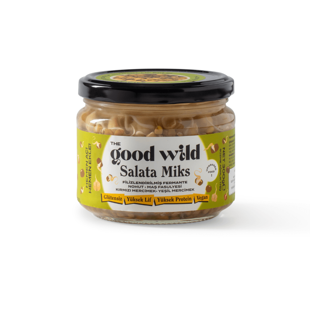 Filizlendirilmiş Fermante Salata Miks 300 g