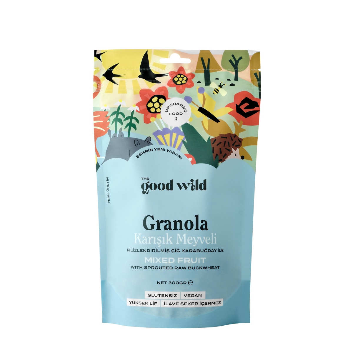Granola ''Filizlendirilmiş Karabuğdaylı & Karışık Meyveli'' 300 g